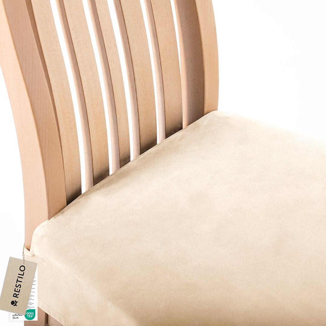 Sofabetræk RESTILO Sento - lys beige, glat, klassisk