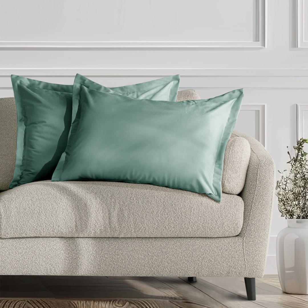 Pudebetræk velour 50×70 mintgrøn - AmeliaHome (sæt af 2)