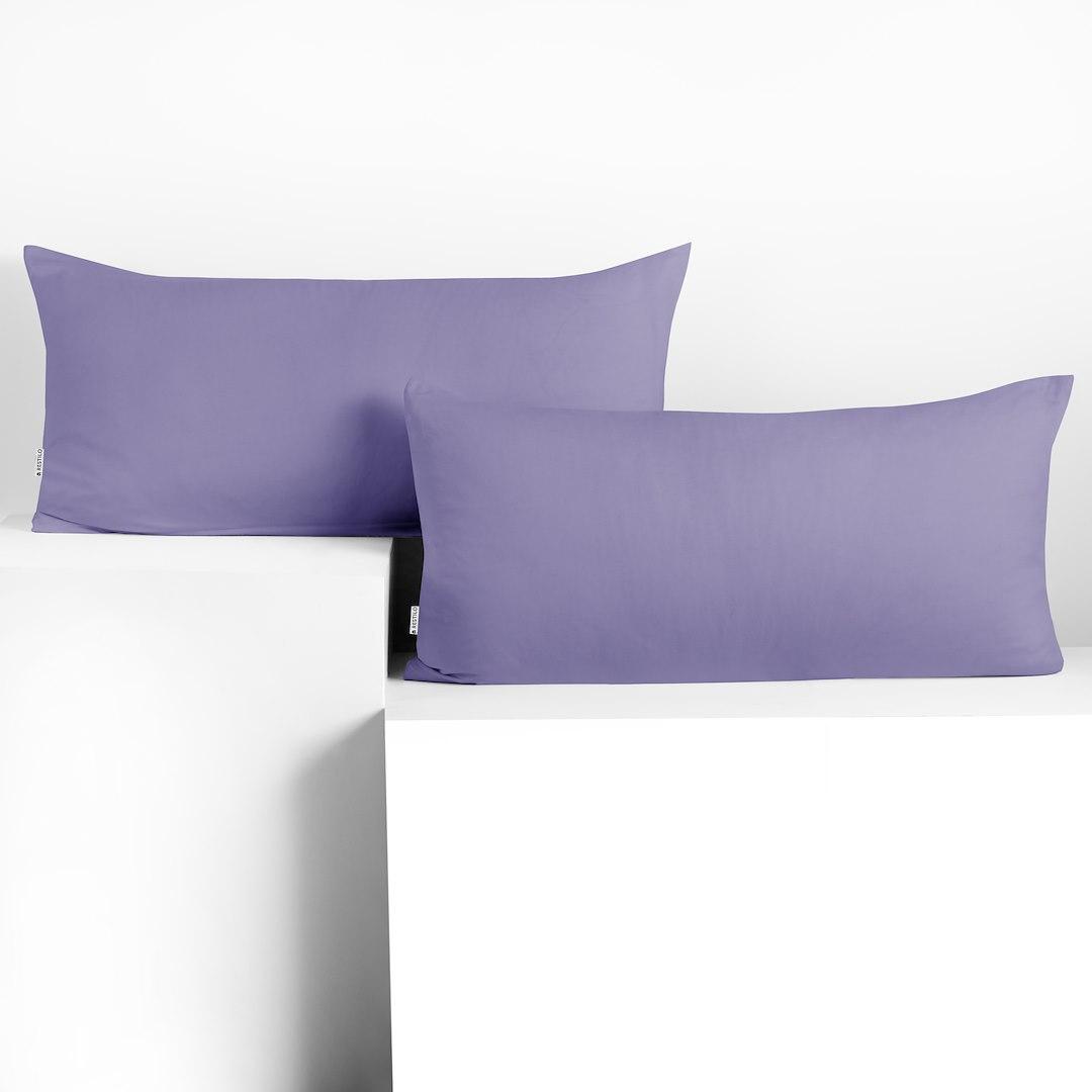 Pudebetræk 40x120 jersey - DecoKing Amber, lys violet