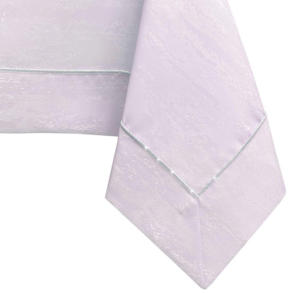 Dug i polyester - AmeliaHome Vesta, lilla, præget, 140×240 cm