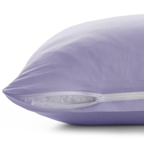 Pudebetræk 40x145 jersey - DecoKing Amber, lys violet, klassisk