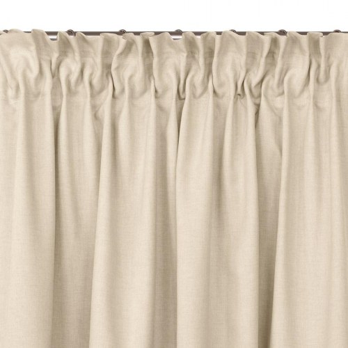 Mørklægningsgardin 300x300 cm – HOMEDE CARMENA, creme, klassisk med rynkebånd