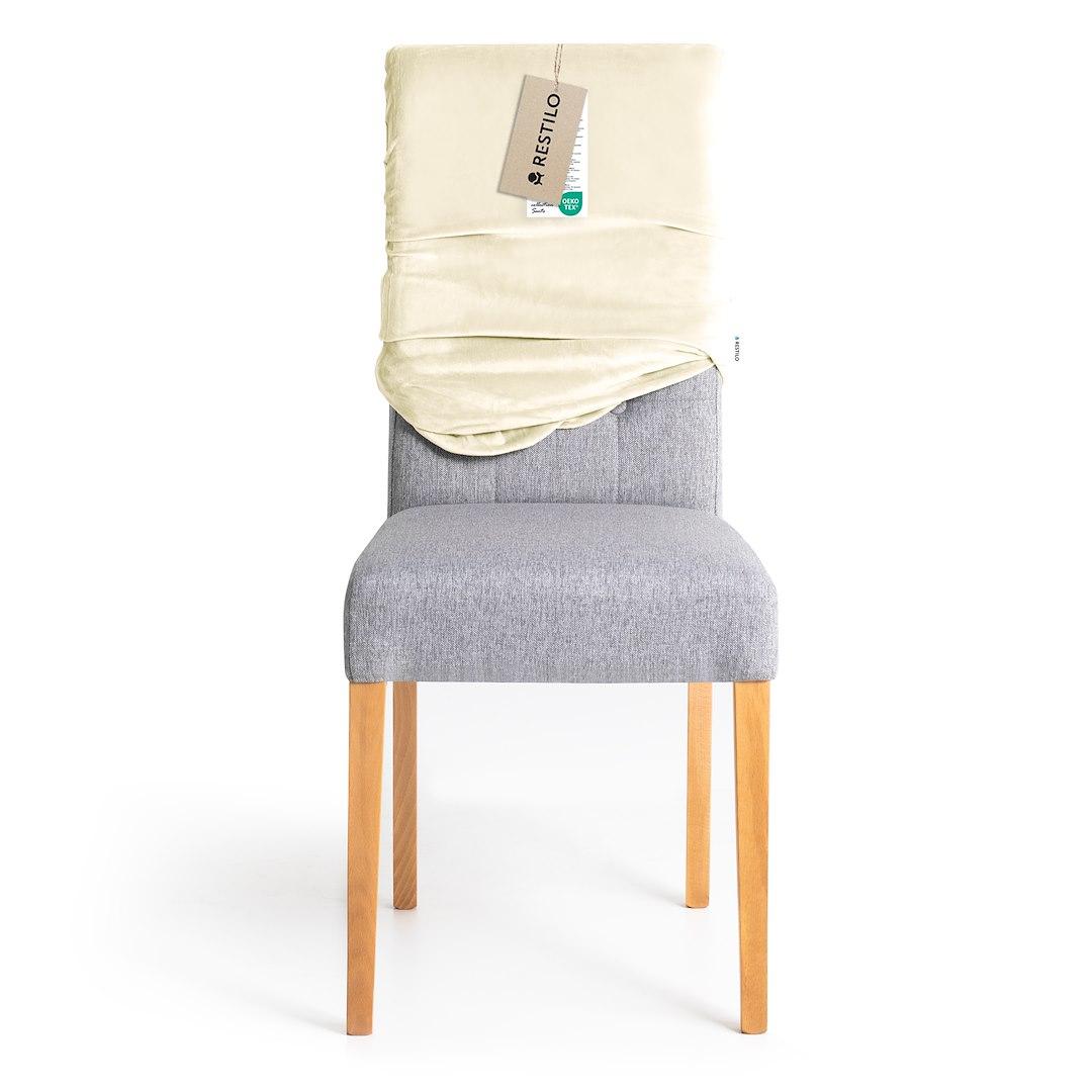 Sofaovertræk RESTILO Sento - cremefarvet, glat, klassisk