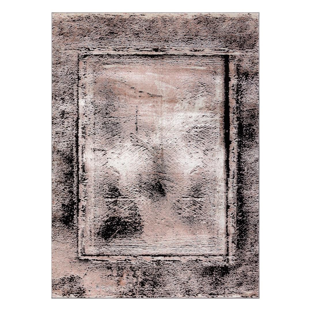 Gulvtæppe - Hakano Welli Vintage, pudderlyserød 120×170 cm