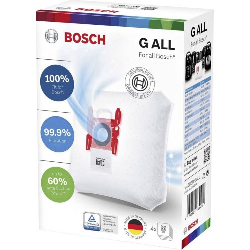 Støvsugerposer Bosch G ALL - BBZ41FGALL (4 stk)