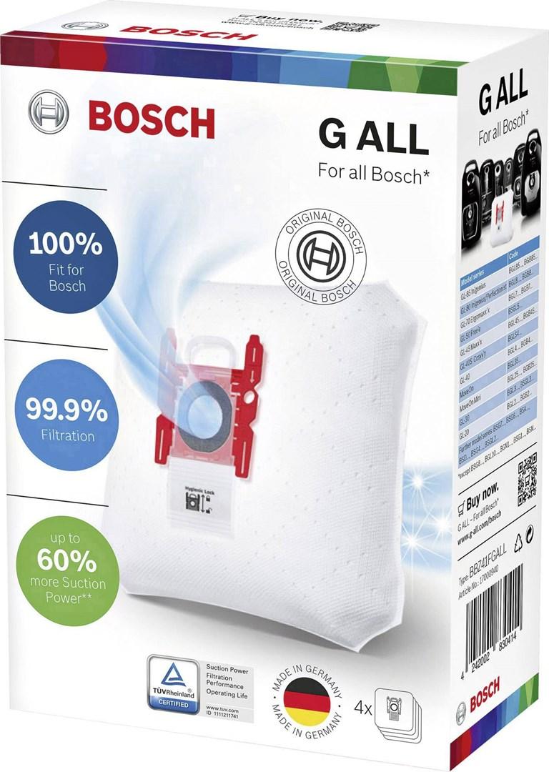Støvsugerposer Bosch G ALL - BBZ41FGALL (4 stk)