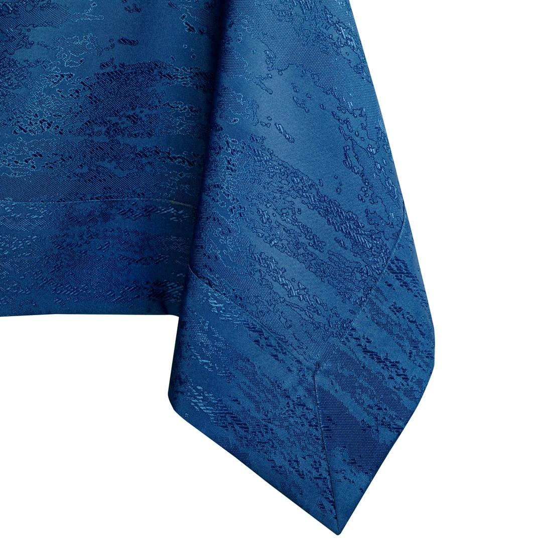 Dug/bordløber indigo 30×100 - AmeliaHome Vesta, præget