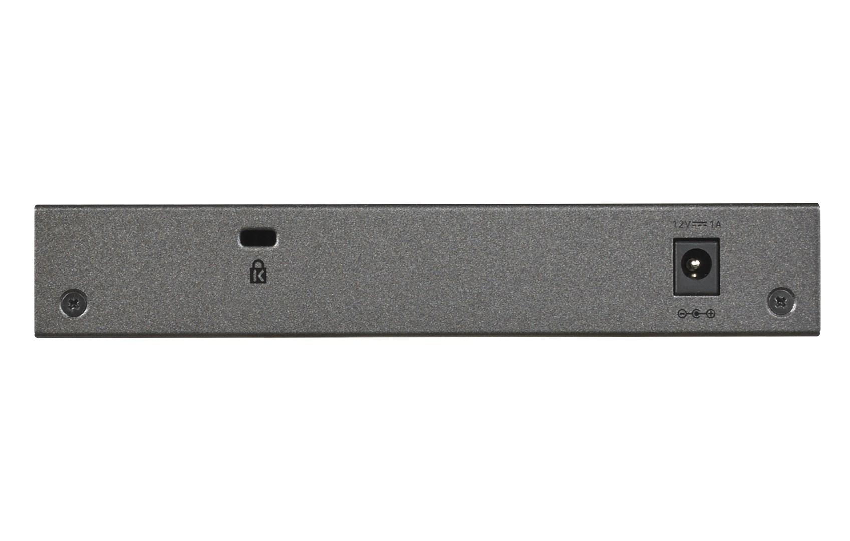 Gigabit switch 8-port – NETGEAR GS108Tv3 Managed L2, grå