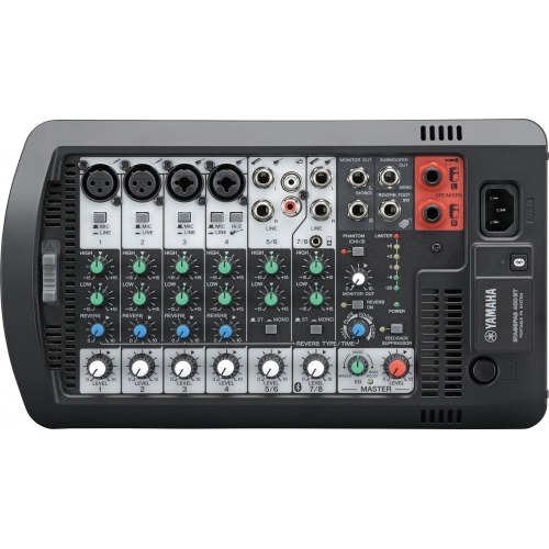 PA-anlæg Yamaha Stagepas 400BT - bærbart system med 8-kanals mixer og indbygget forstærker