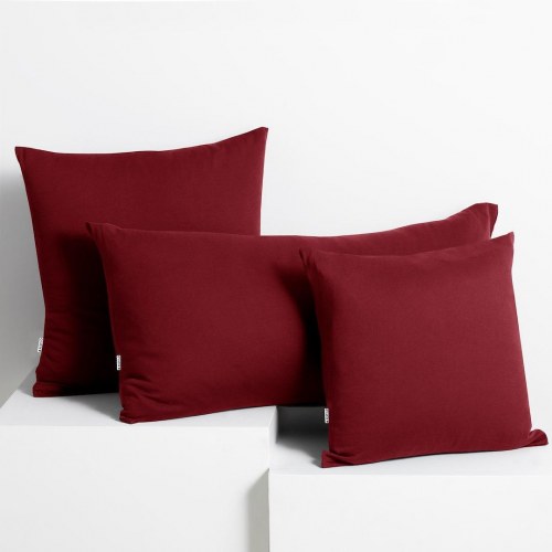 Pudebetræk 40x200 jersey vinrød - DecoKing AMBER