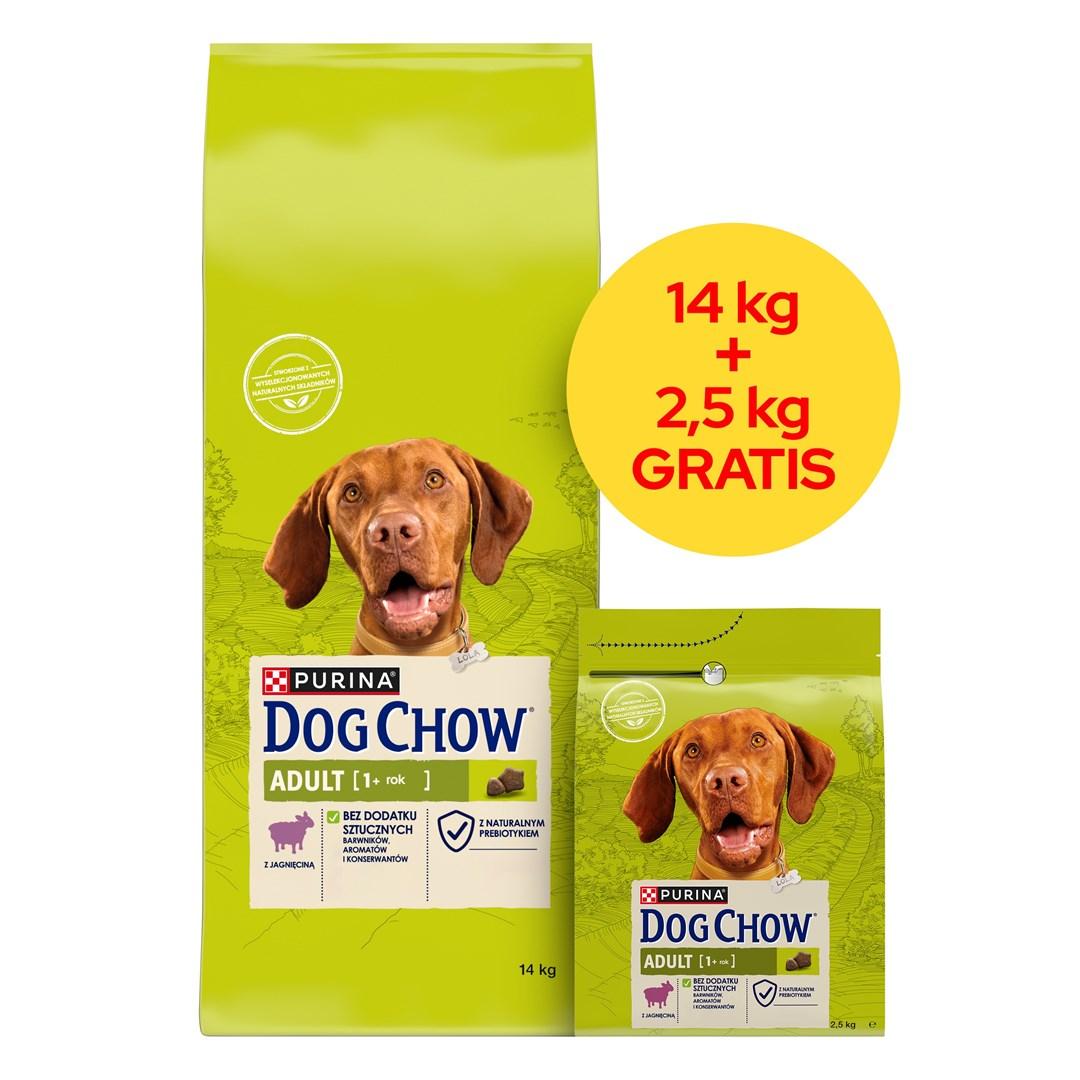 Hundefoder tørfoder Purina Dog Chow Adult Lam 14 + 2,5 kg