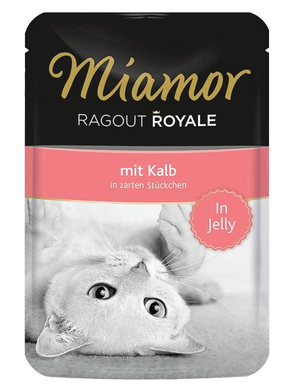 Vådfoder til kat – Miamor Ragout Royale i gelé, kalv 100 g
