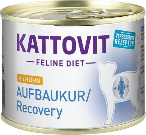 Vådfoder til kat – Kattovit Feline Diet Aufbaukur/Recovery, kylling, 185 g