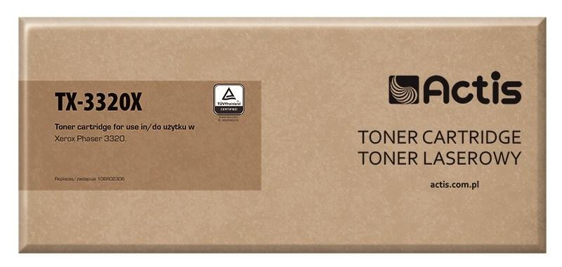 Toner til laserprinter Actis TX-3320X – sort, kompatibel med Xerox 106R02306, Standard, 11.000 sider
