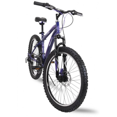Mountainbike HUFFY Extent 24" – lilla, ungdom
