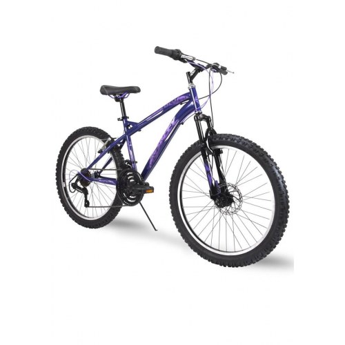 Mountainbike HUFFY Extent 24" – lilla, ungdom