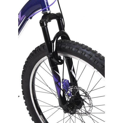Mountainbike HUFFY Extent 24" – lilla, ungdom