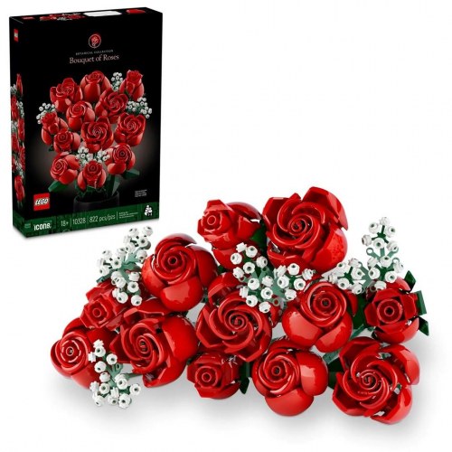 LEGO blomster – Icons Rosenbuket (10328)