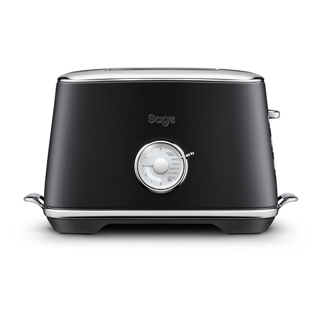 Brødrister 2-skiver – Sage Toast Select Luxe, 1.000 W, sort