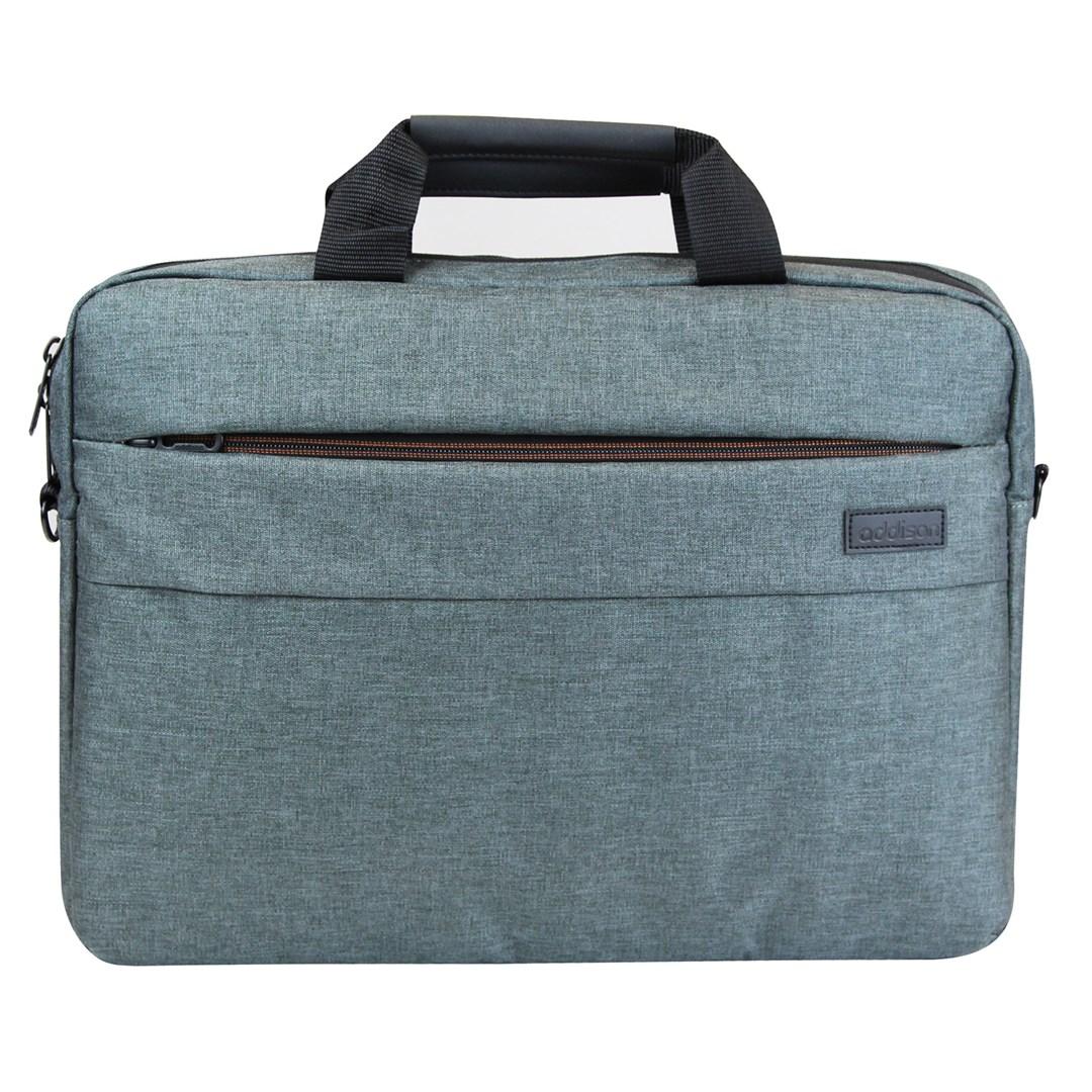 Computertaske 15,6" - Addison toploader, grÃ¥