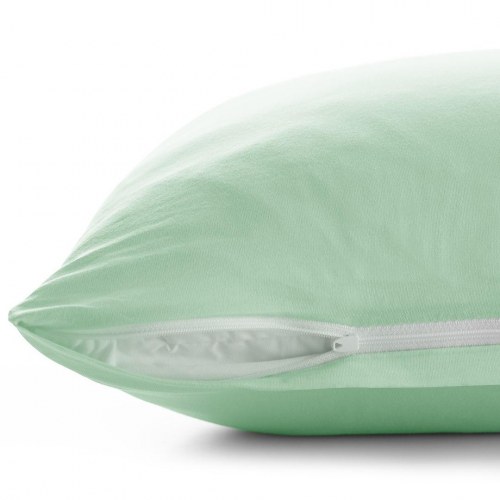 Pudebetræk 40x120 jersey - DecoKing AMBER, mintgrøn, klassisk