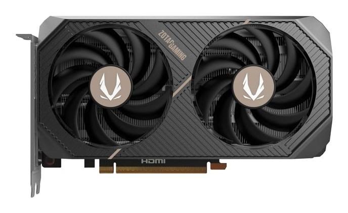 Grafikkort ZOTAC Gaming GeForce RTX 5060 AMP 8 GB GDDR7 billede