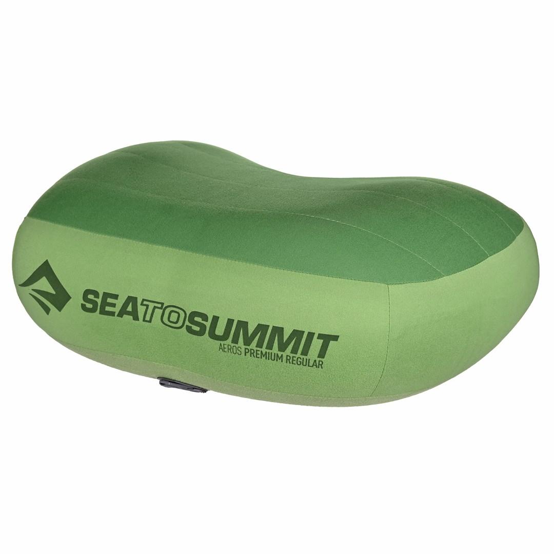 Oppustelig rejsepude – Sea to Summit Aeros Premium, lime