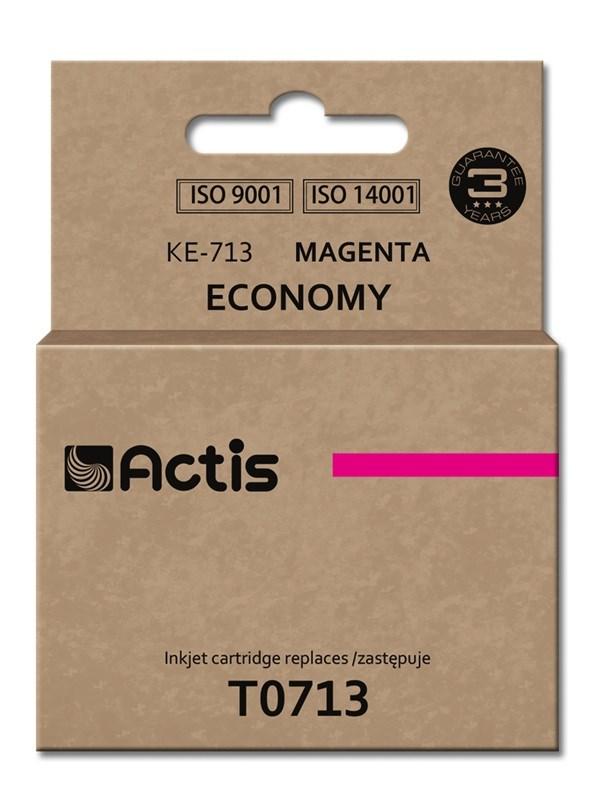 Blækpatron magenta til Epson – Actis KE-713, standard, 13,5 ml (erstatter T0713/T0893/T1003)