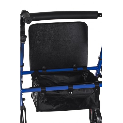 Rollator med 4 hjul ActionMed - let aluminium, højdejusterbar
