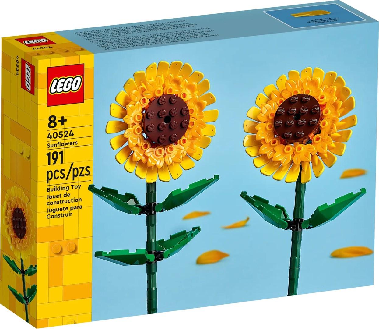 LEGO blomster – Solsikker (40524) Byggesæt, 8+