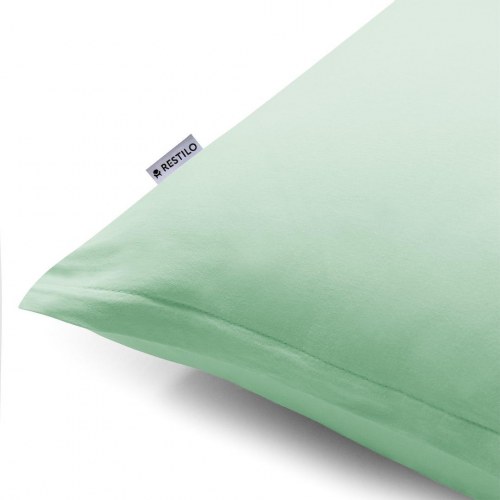 Pudebetræk 40x80 jersey - DecoKing AMBER, mintgrøn, klassisk