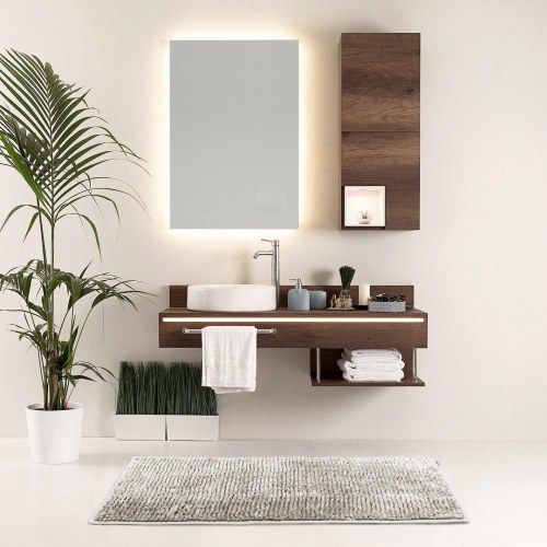 Bademåtte 60×90 cm beige - Restilo Bati