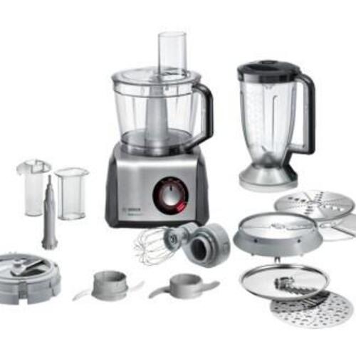 Foodprocessor Bosch MultiTalent 8 MC812M865 – 1.250 W, 3,9 l, sort/ rustfrit stål