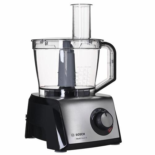 Foodprocessor Bosch MultiTalent 8 MC812M865 – 1.250 W, 3,9 l, sort/ rustfrit stål