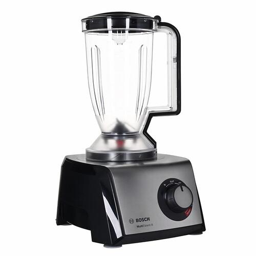 Foodprocessor Bosch MultiTalent 8 MC812M865 – 1.250 W, 3,9 l, sort/ rustfrit stål