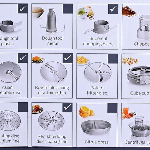 Foodprocessor Bosch MultiTalent 8 MC812M865 – 1.250 W, 3,9 l, sort/ rustfrit stål