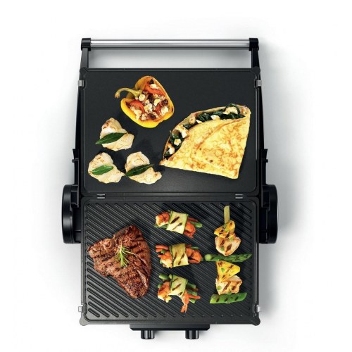 Elgrill kontaktgrill Bosch TCG4215 – 2.000 W, sort/sølv