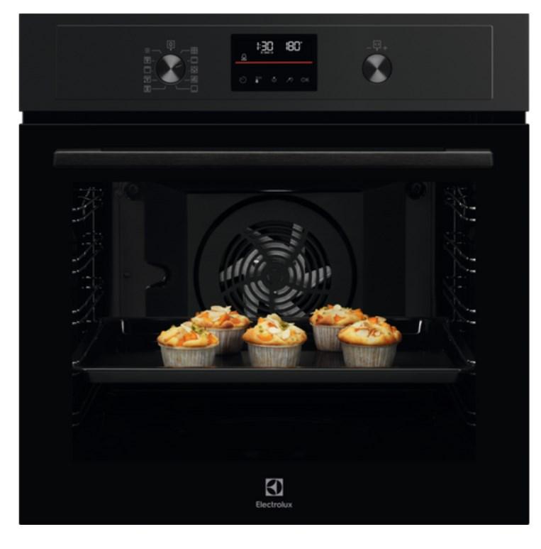 Electrolux EOD4P57H, Medium, Elektrisk ovn, 3490 W, 72 L, 2300 W, Pyrolyse