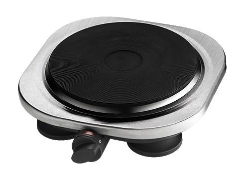 Kogeplade enkelt  Adler Camry CR 6510, fritstående, elektrisk (sort/grå)