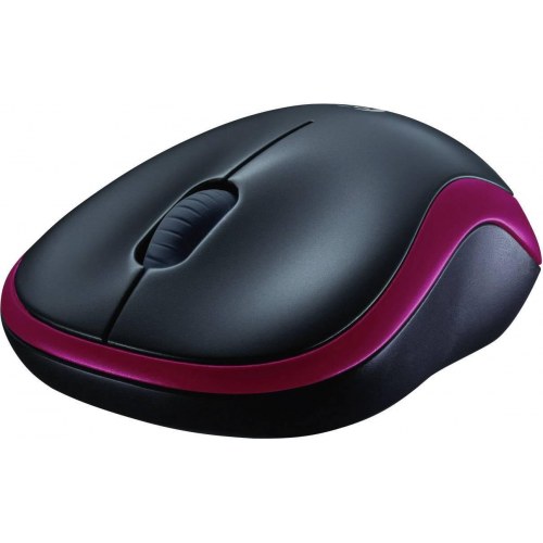 Trådløs mus Logitech M185 – rød