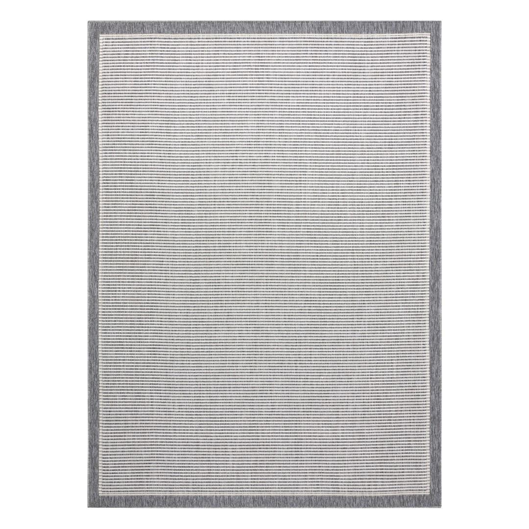 Gulvtæppe grå 140x200 - Hakano Wink Lines