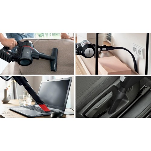 Ledningsfri støvsuger Bosch BCS712XXL – sort, 0,3 l, 18 V, 3 Ah