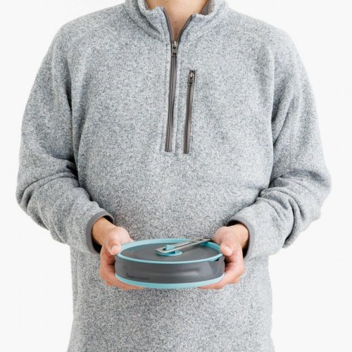 Sammenklappelig gryde – Sea to Summit Frontier 2,2 l (grøn/grå)