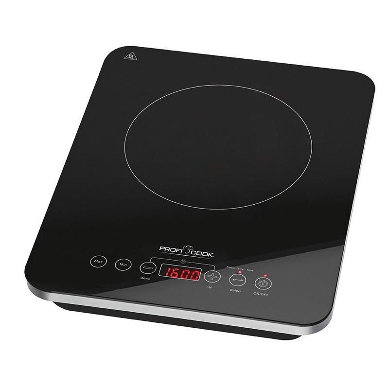 Induktionskogeplade bordmodel – ProfiCook EKI 1062, sort, 1 zone