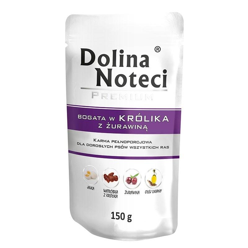 Hundefoder vådfoder – Dolina Noteci Premium Kanin til voksne hunde 150 g