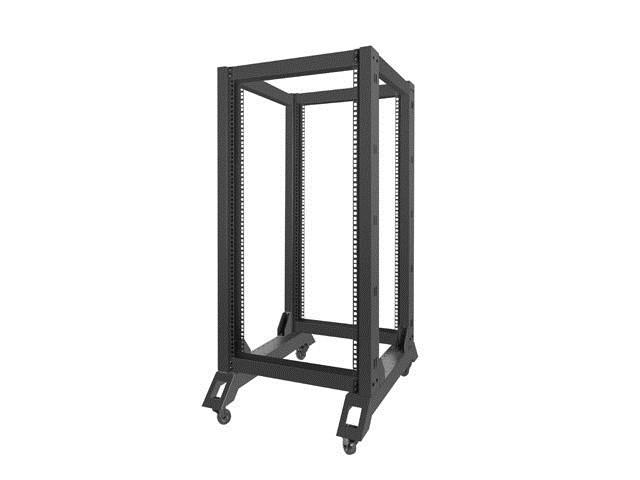 19" serverrack stativ Lanberg 22U - 600 × 800 mm, sort