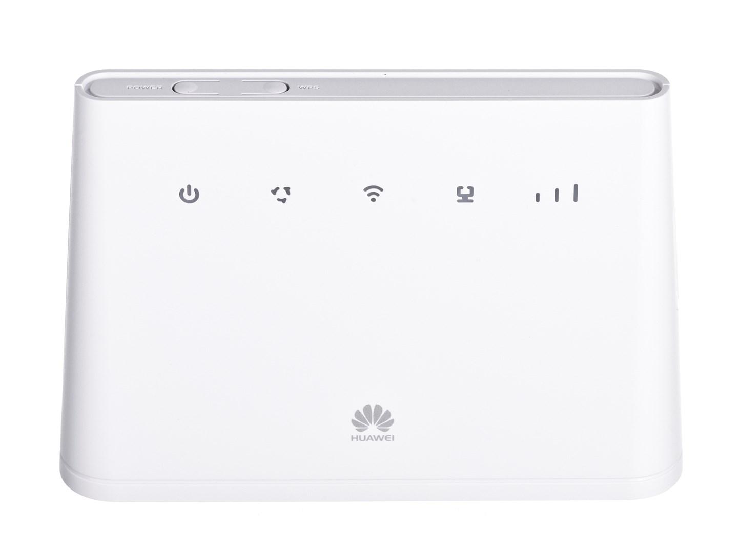 4G router Huawei B311-221 – WiFi LAN, LTE Cat.4, hvid
