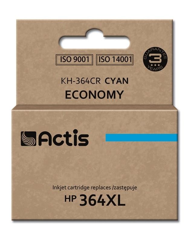 Blækpatron til HP 364XL – Actis KH-364CR, cyan, 12 ml