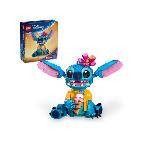 LEGO byggesæt Disney 43249 Stitch – 9+ år, 730 klodser