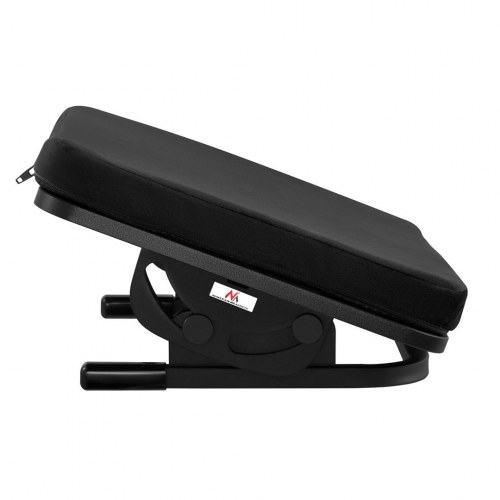 Fodstøtte ergonomisk – Maclean MC-460, trinfløs vinkel, aftagelig pude, sort